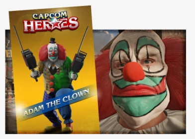 Adam The Clown Capcom Heroes, HD Png Download, Free Download