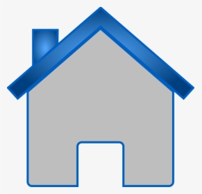 Blue House 4 Svg Clip Arts, HD Png Download, Free Download
