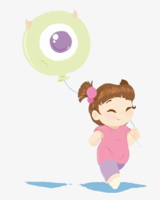 #cute #fanart #drawing #monstersinc #child #balloon - Cute Boo Monsters Inc Art, HD Png Download, Free Download