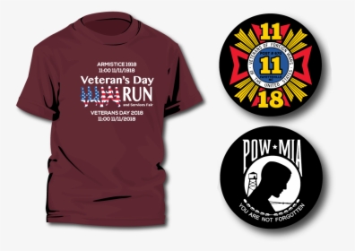 3drose Qs 110013 10 Pow Mia, Black , Png Download - Emblem, Transparent Png, Free Download