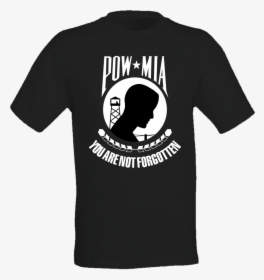 Pow Mia Front T-shirt - Active Shirt, HD Png Download, Free Download