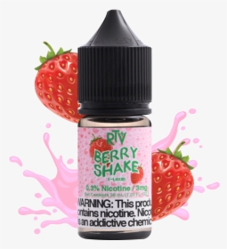 E-liquid Berry Shake - Strawberry, HD Png Download, Free Download