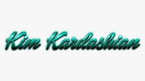Kim Kardashian Beautiful Letter Png Name - Calligraphy, Transparent Png, Free Download