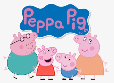Peppa Pig Transparent Logo, HD Png Download, Free Download