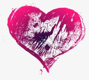 Grunge Heart 3 - Heart Grunge Png, Transparent Png, Free Download