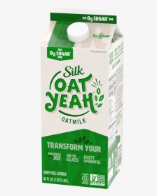 Silk Oat Yeah Sugar Free Oatmilk - Juicebox, HD Png Download, Free Download