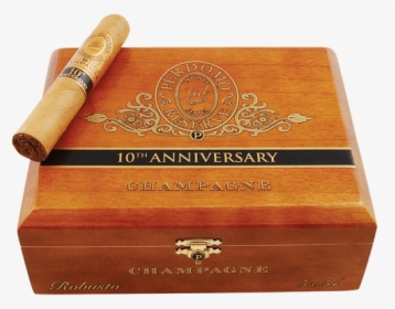 Perdomo Reserve Champagne Robusto Cigar - Perdomo 10th Champagne Robusto, HD Png Download, Free Download
