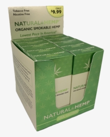 Natural Hemp Sticks Are Made From The Finest Smokeable - Box, HD Png Download, Free Download
