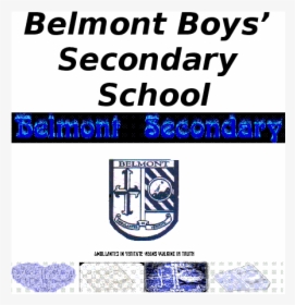 Belmont Boys Secondary Rc School, HD Png Download, Free Download