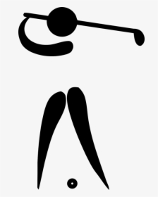 Picto Golf - Golf Sport Clip Art, HD Png Download, Free Download