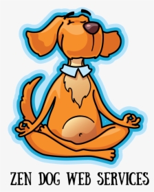 Cartoon Zen Dog, HD Png Download, Free Download