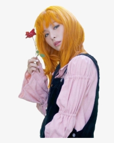 Transparent Red Velvet Wendy Png - Seulgi Orange Hair, Png Download, Free Download