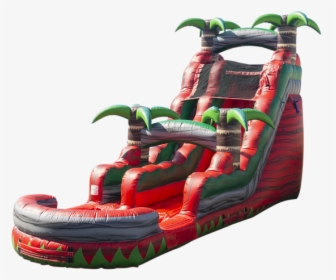 1 - 20 Ft Red Crush Water Slide, HD Png Download, Free Download