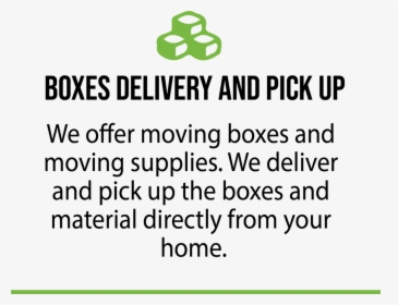 Box Delivery And Pick Up 1 - Circle, HD Png Download, Free Download