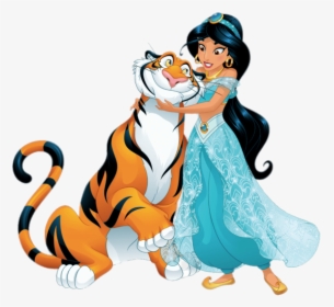 Jasmine And Rajah The Tiger - Jasmine And Rajah, HD Png Download, Free Download