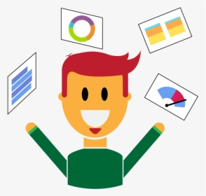 Key Performance Indicators In Action - Emoji Project Manager, HD Png Download, Free Download