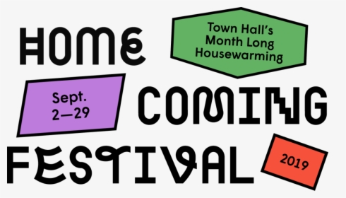 Homecoming Festival Seattle Town Hall, HD Png Download, Free Download