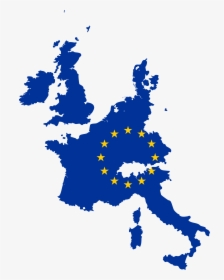 Europe Map With Flag , Png Download - Europe Map With Flag, Transparent Png, Free Download