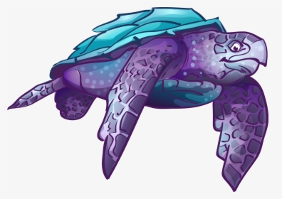 Cartoon Leatherback Sea Turtle , Png Download - Leatherback Turtle Cartoon, Transparent Png, Free Download