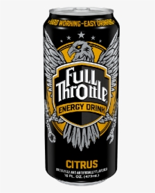 Full Throttle Citrus Energy Drink 16 Oz Cans - Full Throttle Citrus Energy Drink, HD Png Download, Free Download