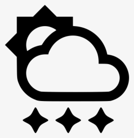 Snow Png Heavy Clipart , Png Download - Material Icon Rain, Transparent Png, Free Download