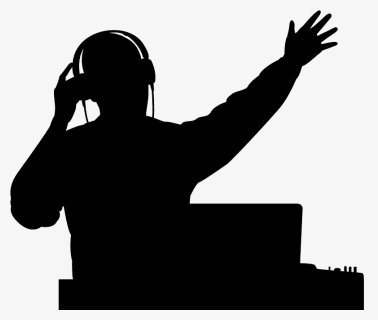 Disc Jockey Png - Dj Silhouette Png, Transparent Png, Free Download