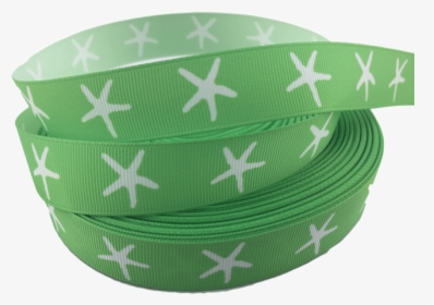 Ribbons [tag] Star Fish Grosgrain Ribbons 7/8″, Green - Circle, HD Png Download, Free Download