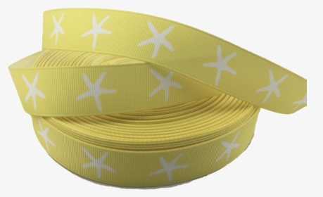 Ribbons [tag] Star Fish Grosgrain Ribbons 7/8″, Yellow - Belt, HD Png Download, Free Download