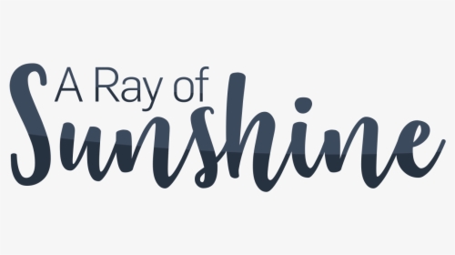 A Ray Of Sunshine - Calligraphy, HD Png Download, Free Download