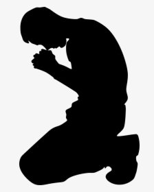 Man Kneeling In Prayer - Praying Png, Transparent Png, Free Download