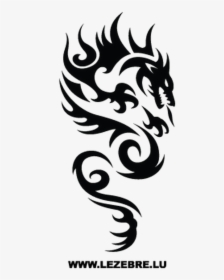 Tribal Japanese Dragon Tattoo, HD Png Download, Free Download