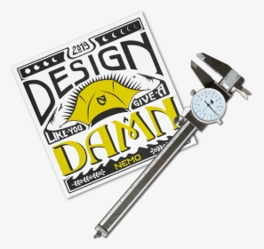 Design Like You Give A Damn With Calipers - Putter, HD Png Download, Free Download