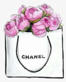 Sketch Drawing Bag Handbag Chanel Clipart - Chanel Png, Transparent Png, Free Download