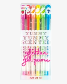 New Yummy Yummy Scented Glitter Gel Pens, HD Png Download, Free Download