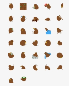 Kiwi Bird Emoji, HD Png Download, Free Download