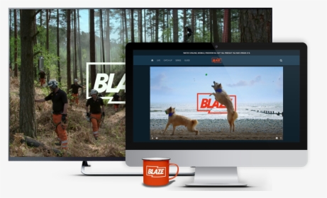 Blaze Tv Uk - Led-backlit Lcd Display, HD Png Download, Free Download