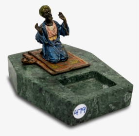 A Bronze Of A Praying North African Man, 12cm Including - Figurine, HD Png Download, Free Download