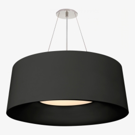 Halo Medium Hanging Shade In Matte Black - Lampshade, HD Png Download, Free Download