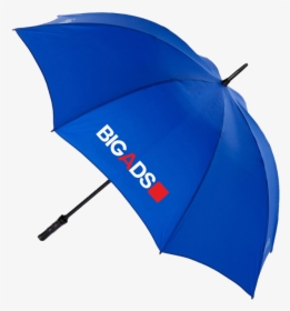 Blue Custom Printed Umbrella - Branded Umbrella Png, Transparent Png, Free Download