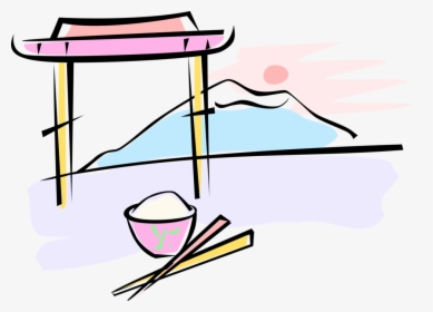Vector Illustration Of Japanese Traditional Shinto, HD Png Download, Free Download