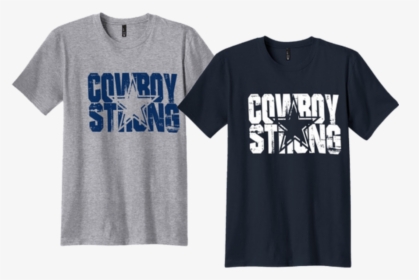 Dallas Cowboys Cowboy Strong Distressed Fan Shirt Athletic - Active Shirt, HD Png Download, Free Download