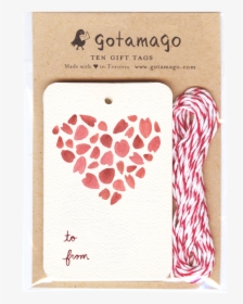 Sakura Heart Gift Tags, Set Of - Gift, HD Png Download, Free Download