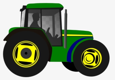 John Deere Gator Deer Clipart Tractor Images Transparent - Green Tractor Clipart, HD Png Download, Free Download