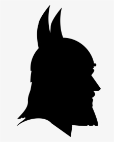Viking Logo Png - Silhouette Of A Viking, Transparent Png, Free Download