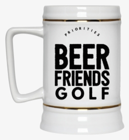 Beer Friends Golf Beer Stein 22oz - Beer Stein, HD Png Download, Free Download