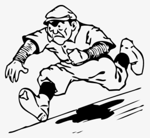 Free Running For Home - Man Running Clipart Black And White, HD Png Download, Free Download