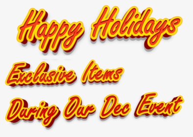 Transparent Happy Holidays Text Png, Png Download, Free Download