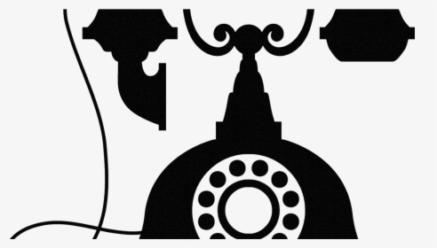 Old Telephone Clipart - Clip Art Vintage Phone, HD Png Download, Free Download