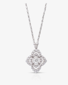 Buccellati - Cut Diamond - Ventaglio Pendant - Jewelry - Locket, HD Png Download, Free Download