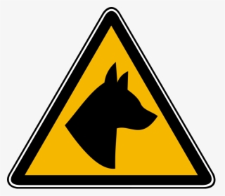 Transparent Dog Bone Clipart Png - Caution Dog Sign, Png Download, Free Download